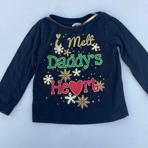 Toddler Christmas long sleeve tee